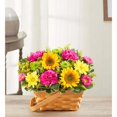 thumbnail image 1 of Katy Flower Shop Sunny Garden Basket, 1 of 4