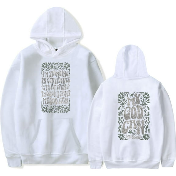 Katy Nichole My God Can Crew Hoodie Sweatshirt Streetwear Women Men Winter Pullovers