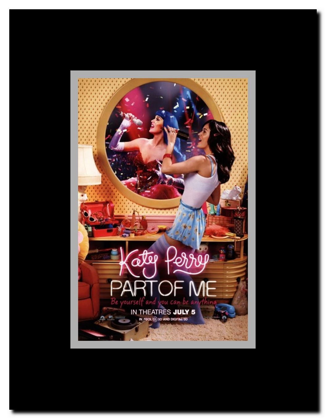 Katy Perry: Part of Me 3D Framed Movie Poster