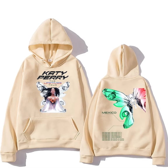 Katy Perry The Lifetimes Tour 2025 Hoodies Unisex Fashion Sweatshirt Pullover Casual Streetwear