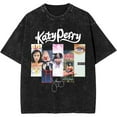 thumbnail image 1 of Katy Perry Tour 2025 Merch T-shirt Vintage Oversized Summer Fashion Trend Short Sleeved Top, 1 of 2