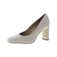 thumbnail image 1 of Katy Perry Womens THE HOLLOW HEEL Faux Leather Square Toe Pumps, 1 of 3