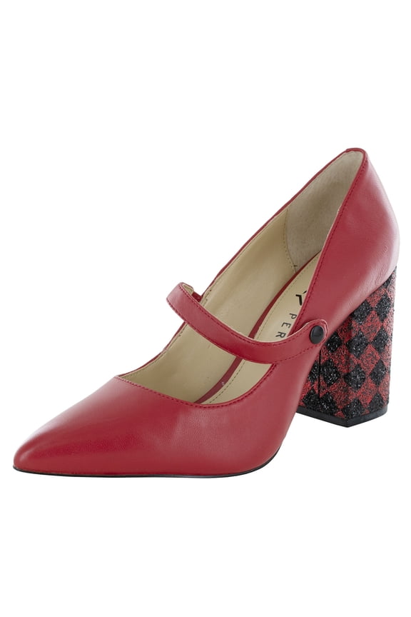 Womens The June Pointed Toe Pump Shoes, Red, US 9