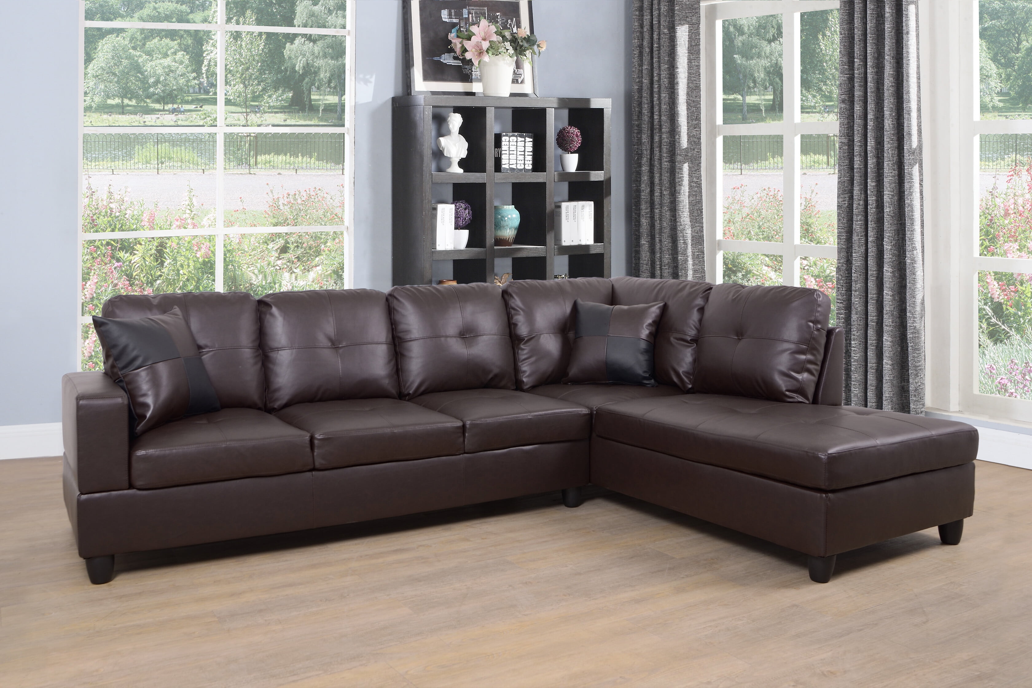 Katy Right Hand Sectional Sofa Set