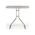 thumbnail image 1 of Katy Side Table, 12mm Grey Ceramic Top, Bronze Brushed Metal Base, 1 of 5