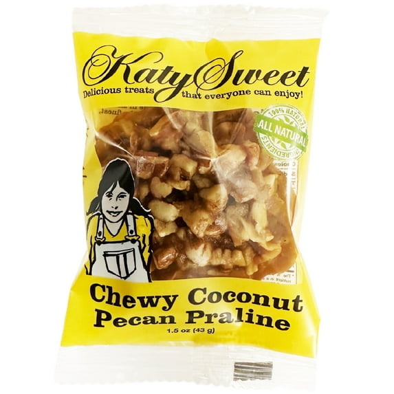 KatySweet Chewy Coconut Pecan Praline 12 ct. Box