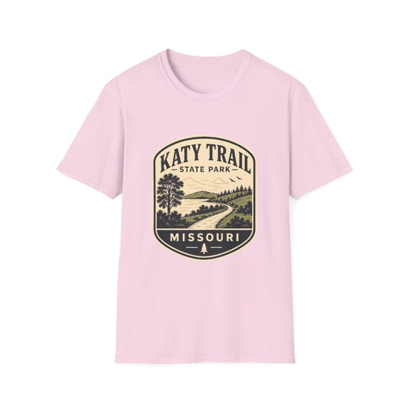 Katy Trail State Park Missouri Outdoor Nature Graphic T-Shirt - Walmart.com
