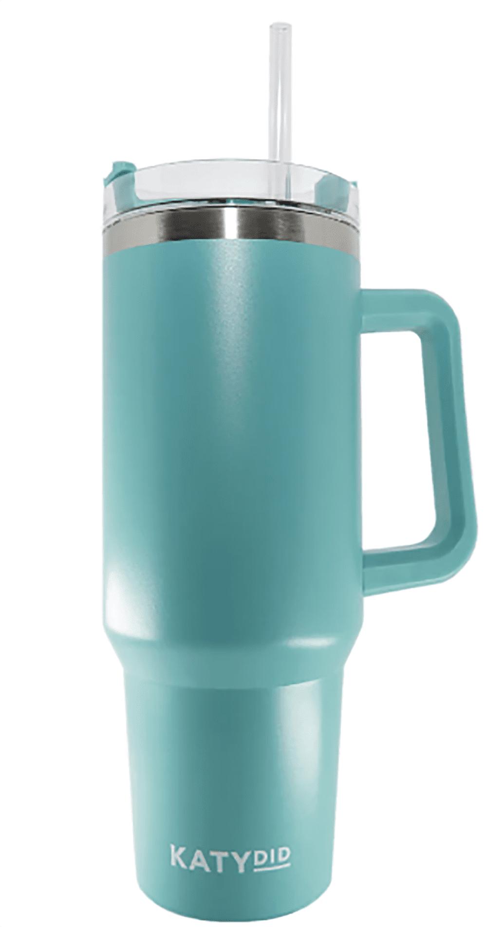 Katydid Light Blue METALLIC Leopard Tumbler Cup with Straw – Parsons Gifts