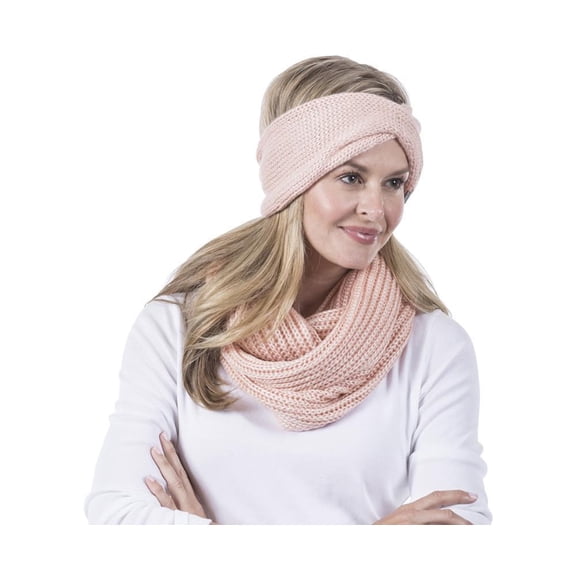 Katydid Women's Knit Head Wrap, Pink