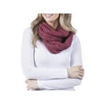 thumbnail image 1 of Katydid Women's Knit Infiniti Scarf, Burgundy, 1 of 4