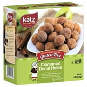 Katz Gluten Free Cinnamon Donut Holes |Gluten Free, Dairy Free, Nut Free, Soy Free, Kosher | (6 Pack, 6.0 Ounce Each)
