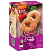 Katz Gluten Free Cinnamon Donuts |Gluten Free, Dairy Free, Nut Free, Soy Free, Kosher | (3 Pack, 10.5 Ounce Each)