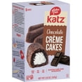 thumbnail image 1 of Katz Gluten Free Creme Cakes - Chocolate |Gluten Free, Dairy Free, Nut Free, Soy Free, Kosher | (1 Pack, 8.8 Ounce Each), 1 of 4