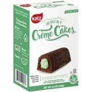 Katz Gluten Free Creme Cakes - Peppermint | Gluten Free, Dairy Free, Nut Free, Soy Free, Kosher | (1 Pack, 8.8 Ounce Each)