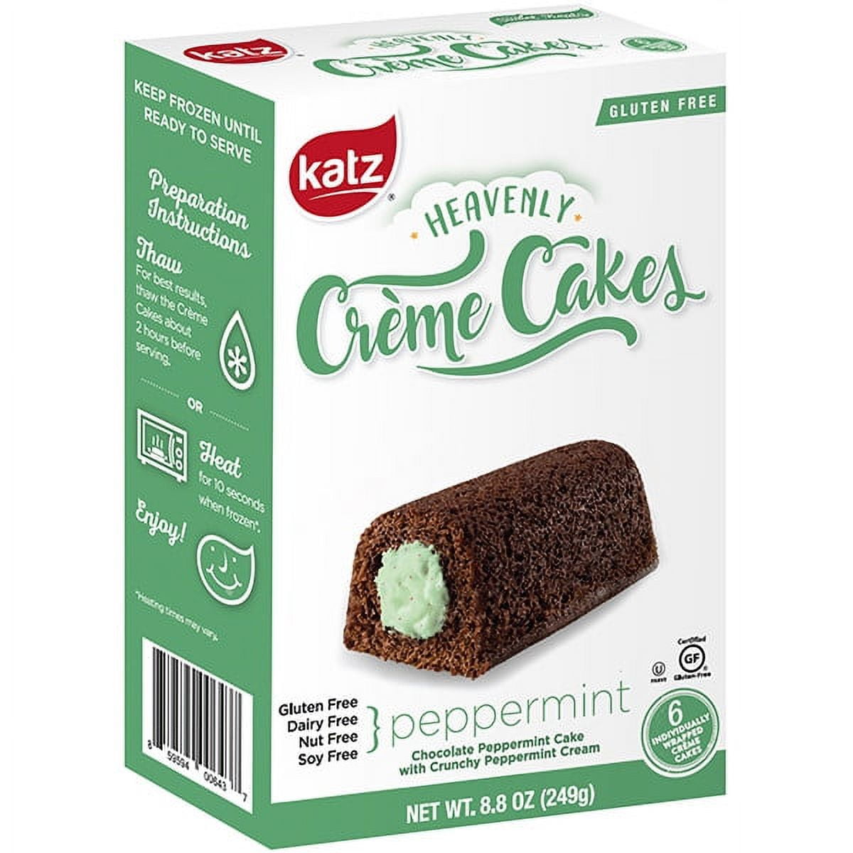 Katz Gluten Free Creme Cakes Peppermint Gluten Free, Dairy Free, Nut