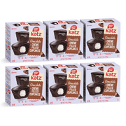 Katz Gluten Free Creme Filled Cupcakes - Chocolate |Gluten Free, Dairy Free, Nut Free, Soy Free, Kosher | (6 Pack, 7.0 Ounce Each)
