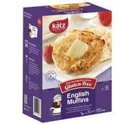 Katz Gluten Free English Muffins | Gluten Free, Dairy Free, Nut Free, Eggs Free, Kosher | (1 Pack, 11.0 Ounce Each)