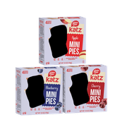 Katz Gluten Free Mini Pies - ABC PACK | Gluten Free, Dairy Free, Nut Free, , Kosher| 3 Pack