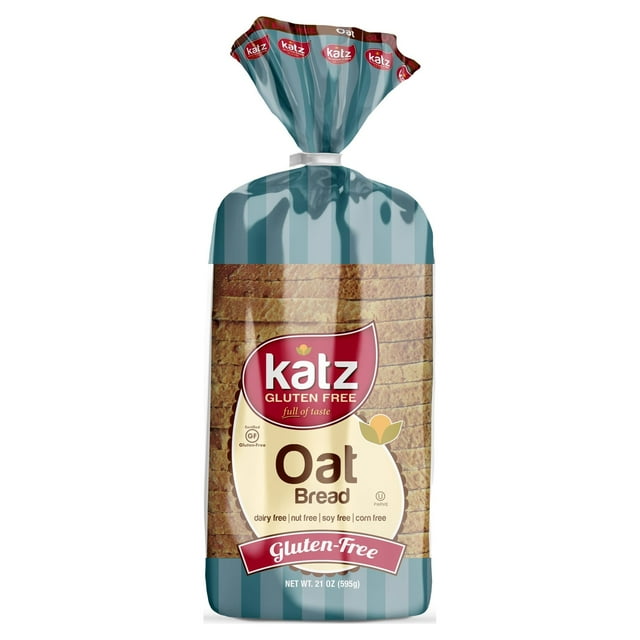 Katz Gluten Free Oat Bread Gluten Free, Dairy Free, Nut Free, Soy