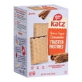 thumbnail image 1 of Katz Gluten Free Toaster Pastries Cinnamon Toaster Pastries, Breakfast Foods, Shelf Stable, Gluten-Free, Nut-Free, Kosher (1 Pack, 8.0 Ounce Each), 1 of 4