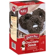 Katz Gluten Free Triple Chocolate Donuts | Gluten Free, Dairy Free, Nut Free, Soy Free, Kosher | (1 Pack, 10.6 Ounce Each)