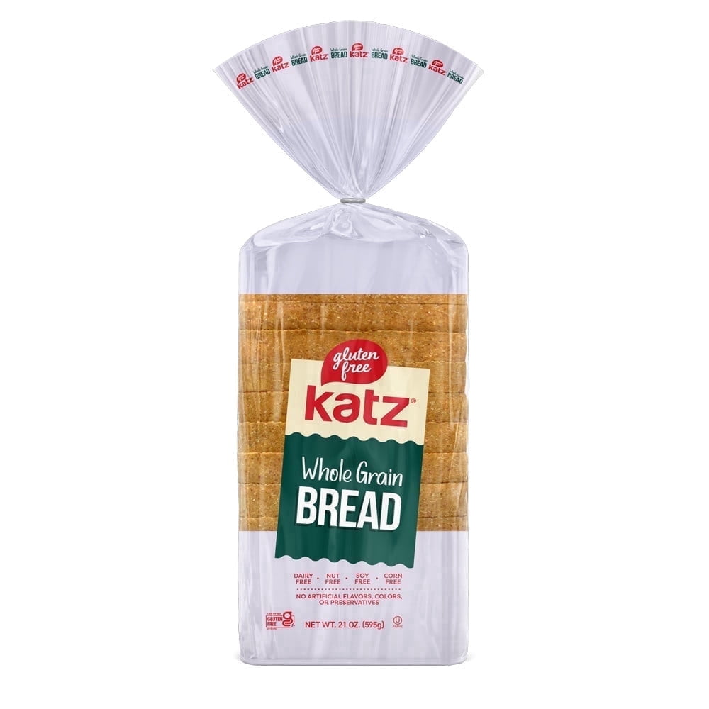 Katz Gluten Free Whole Grain Bread |Gluten Free, Dairy Free, Nut