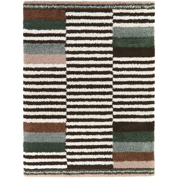 Katz Modern Striped Area Rug