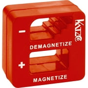 Katzco Red Magnetizer and Demagnetizer - 1 Pack - Precision Tool for Screws, Drill Bits, Nuts, Bolts, and More