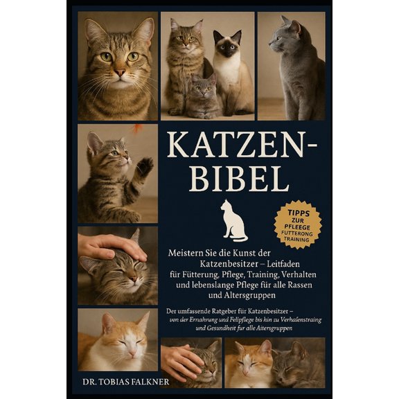 Katzen-Bibel: Meistern Sie die Kunst der Katzenbesitzer Leitfaden fr Ftterung, Pflege, Training, Verhalten und lebensl, (Paperback)