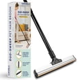 thumbnail image 1 of Katziela DuoSweep Broom – Dual-Sided Pet Hair Remover with Metal  Rubber Blade– Multi-Surface Cleaner for Carpet, Hardwood &amp; Tile – Includes Water Control Squeegee Attachment, 1 of 6