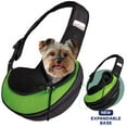 thumbnail image 1 of Katziela Pet Carrier Sling Bag, Airline Approved, Green, 1 of 6