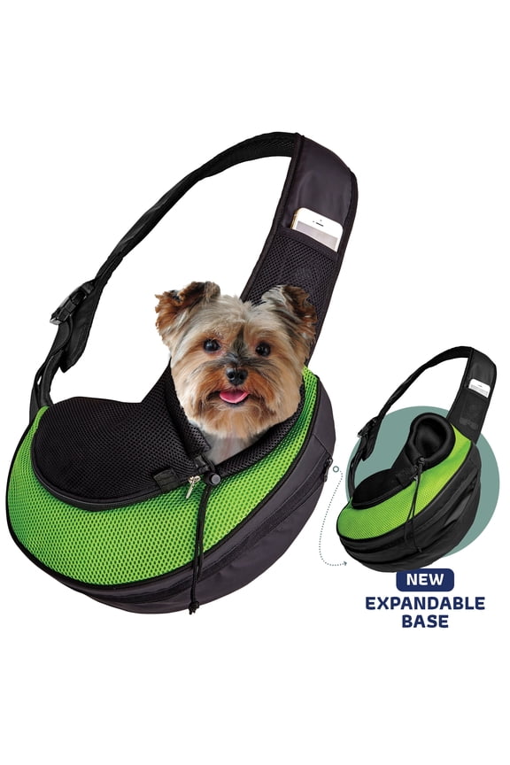 Pet Carrier Sling Bag, Airline Approved, Green