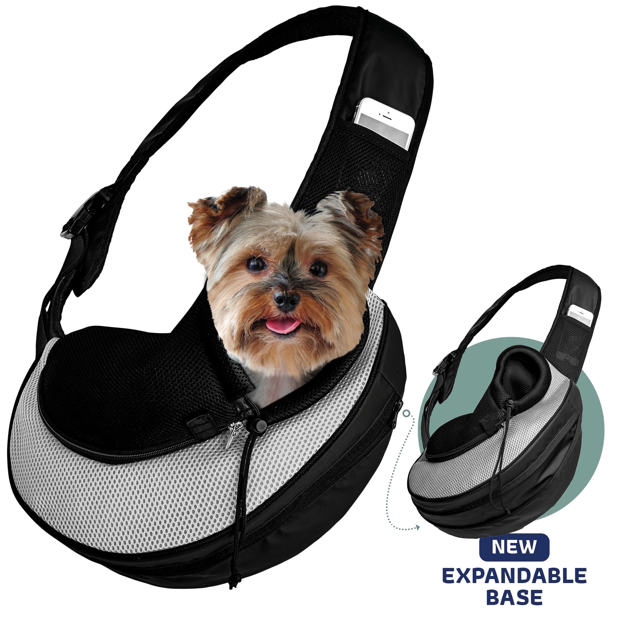 Katziela Pet Carrier Sling Bag for Small Dogs, Puppies and Cats