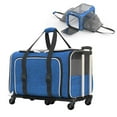 thumbnail image 1 of Katziela Rolling Rover Airline Compliant Expandable Wheeled Pet Carrier Pkg/1, 1 of 7