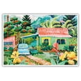 thumbnail image 1 of Kauai Dreams - Tropical Paradise - Hawaii - Hawaiian Islands - From an Original Watercolor Painting by Robin Wethe Altman - Master Art Print (Unframed) 13in x 19in, 1 of 4