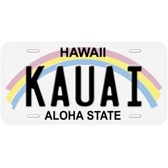Kauai HI TAG07 Novelty Car Auto License Plate