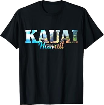 Kauai Hawaii Hawaiian Islands Surf Surfing Surfer Gift T-Shirt