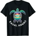 thumbnail image 1 of Kauai Hawaii Souvenir HawaiianVacation Men Women Reminder T-Shirt men and women can wear, black, white, gifts, 1 of 4