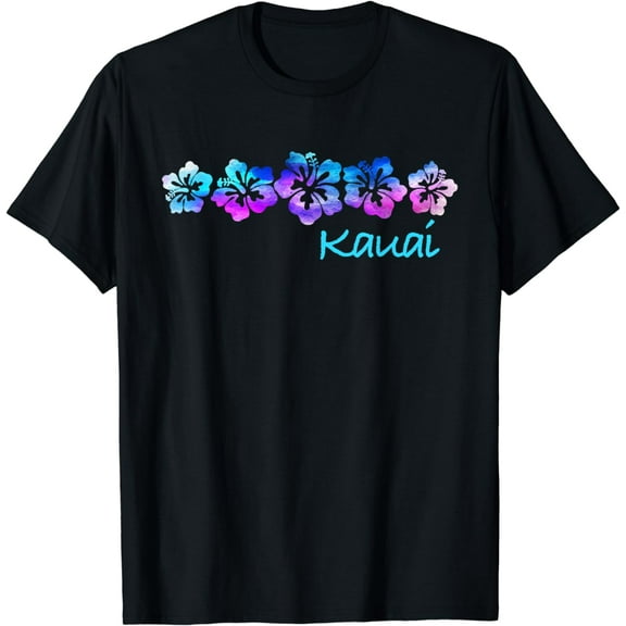Kauai Vintage T-Shirt: Hibiscus Flower T-Shirt