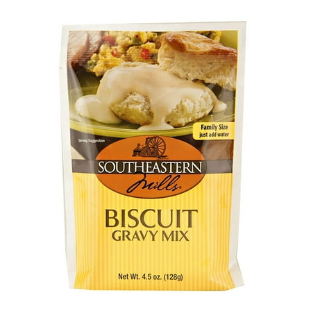 Kauffman Orchards Biscuit Gravy Mix by Southeastern Mills, 4.5 Oz. Pack of 2