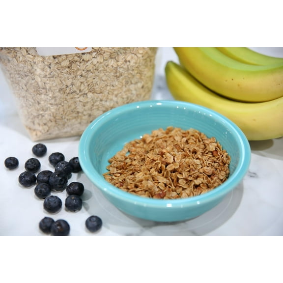 Kauffman Orchards Bulk Regular Rolled Oats, Old-Fashioned, 9 Pound Resealable Bag