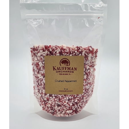 Kauffman Orchards Christmas Crushed Peppermint Candy, 14 Ounce Bag