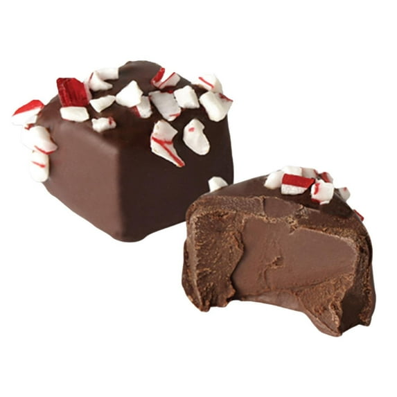 Kauffman Orchards Dark Chocolate Peppermint Truffles, 14 Ounce Bag