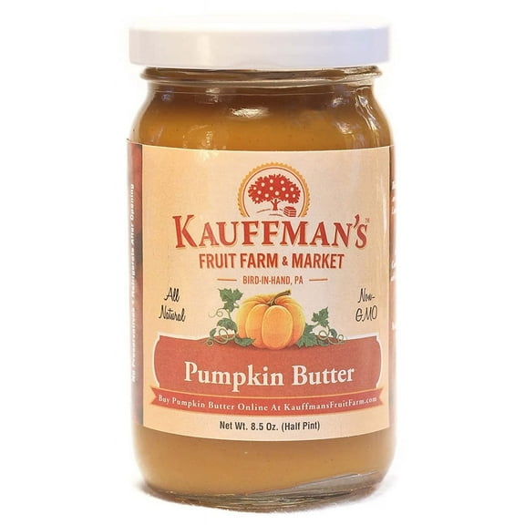 Kauffman Orchards Homemade Pumpkin Butter Spread, 8.5 Oz. Case of 12