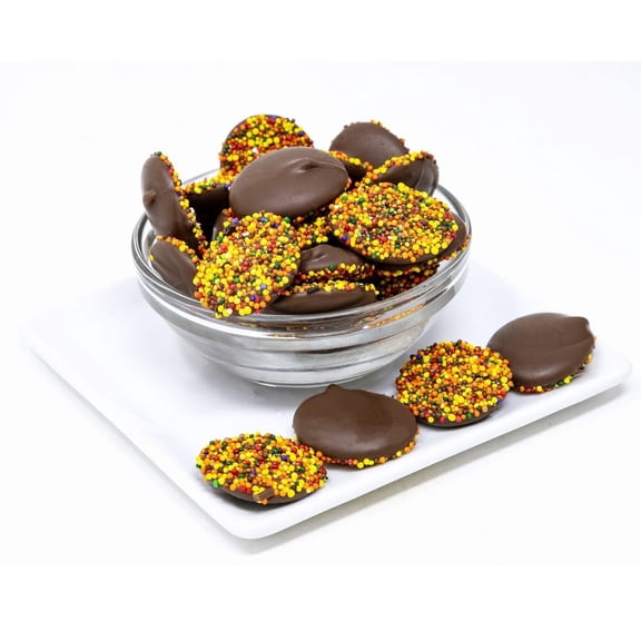 Kauffman Orchards Milk Chocolate Fall Nonpariels, 14 Ounce Bag