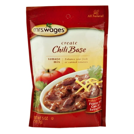 Kauffman Orchards Mrs. Wages Chili Base Tomato Seasoning Mix, 5 Oz. Case of 12