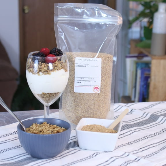 Kauffman Orchards Toasted Wheat Germ, Non-GMO, 14 Ounce Bag