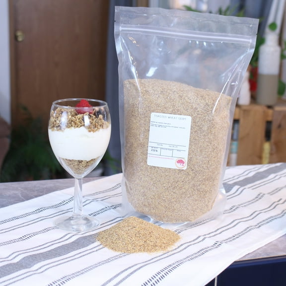 Kauffman Orchards Toasted Wheat Germ, Non-GMO, Bulk 2 Lb. Bag