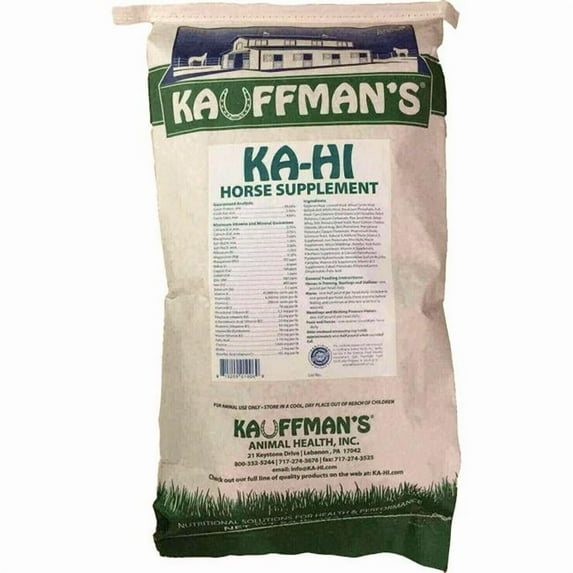 Kauffmans FG-KAHI-500011 Ka-Hi Horse Supplement - 50 lbs