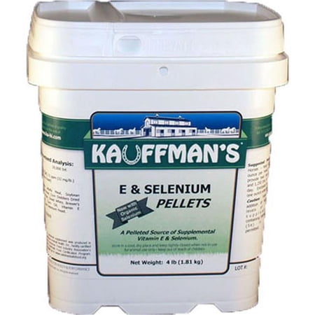 Kauffmans FG-KAHI-100373 Vitamin E & Selenium Pellets - 25 lbs